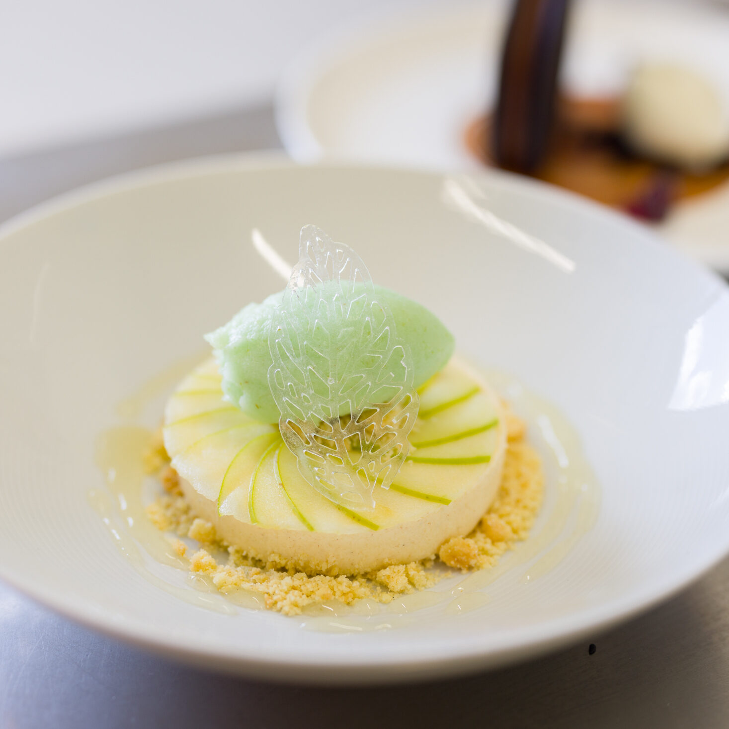 Camellia Restaurant - Green Apple Textures